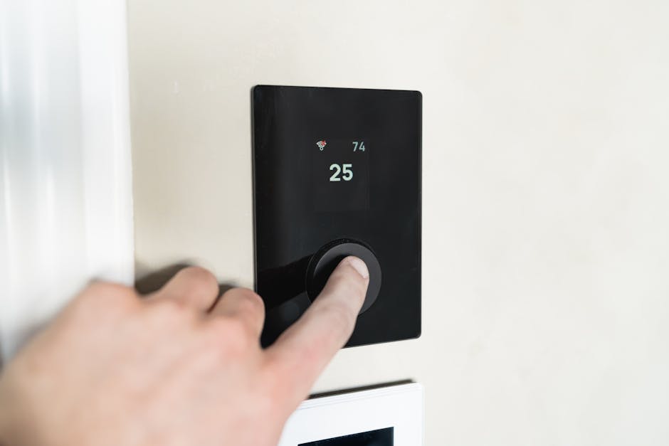 Termostato intelligente per il controllo del clima