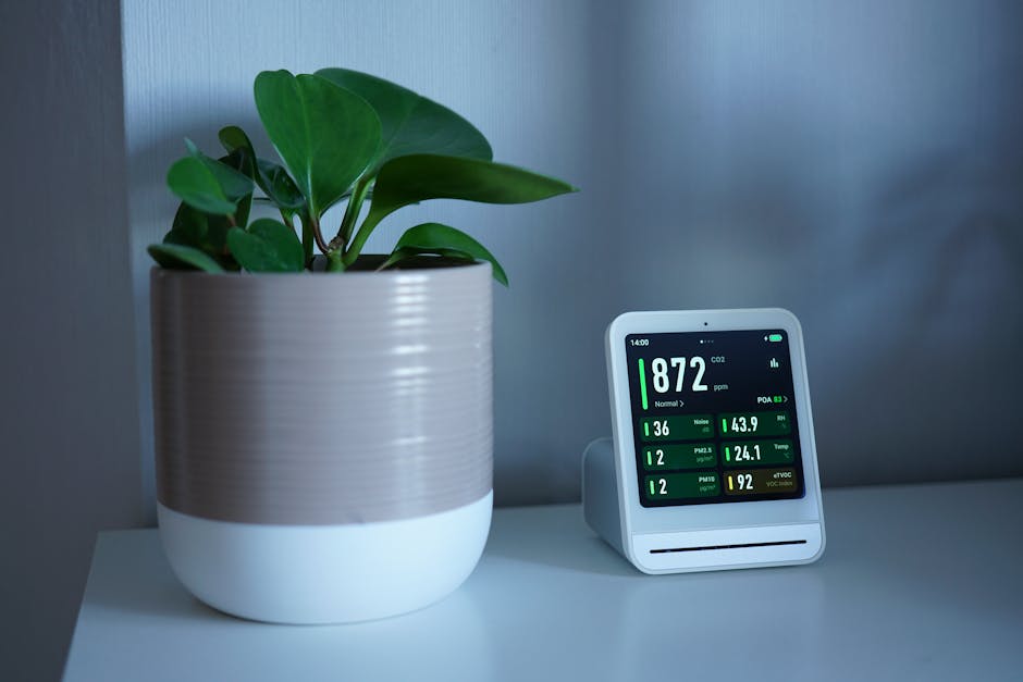 Interno di una casa moderna e tecnologica